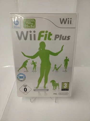 Wii Fit Plus Nintendo Wii Triangolo Viola Ottime Condizioni Completo.
